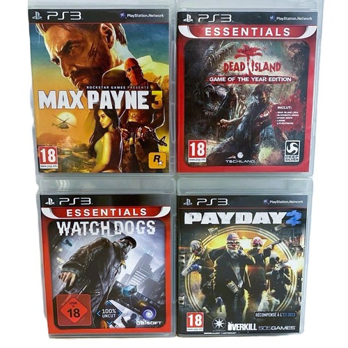 Lot jeux ps3 max - max, payne