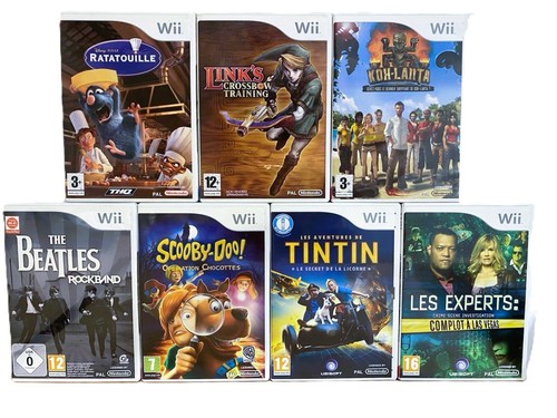 Lot jeux nintendo wii - ✅lot,