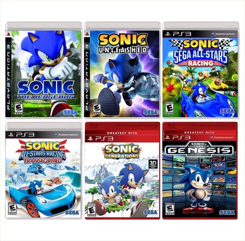 Sonic the hedgehog pack 6 - hedgehog,