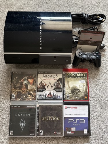 Sony playstation fat black - playstation,