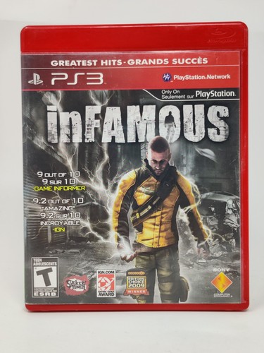 Infamous ps3 greatest hits - ps3,